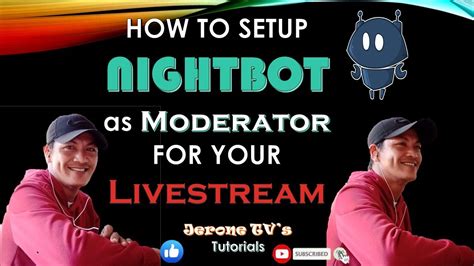nightbot tv|General Setup .